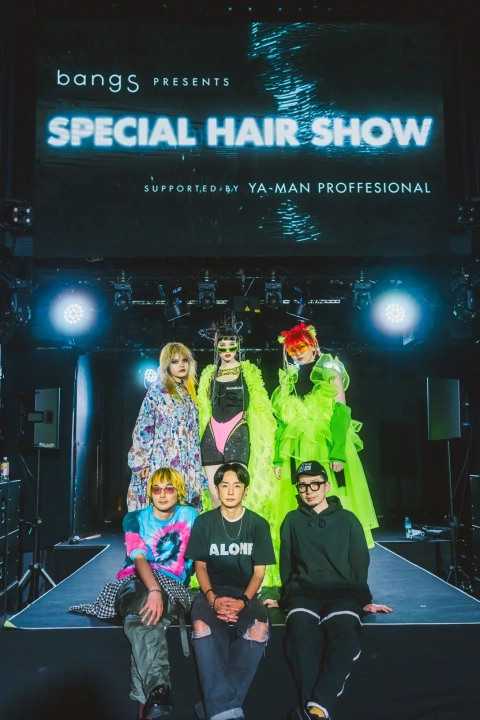 奈良裕也×内田聡一郎×みやちのりよしがラインナップ！【 bangs スペシャルヘアショー】密着レポート！