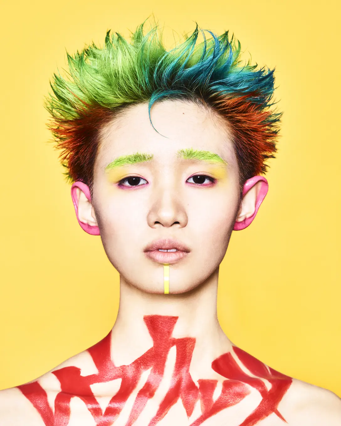 hair／Souichiro Uchida・make ／Yuika Murakami・bodyart／Takeru Watanabe